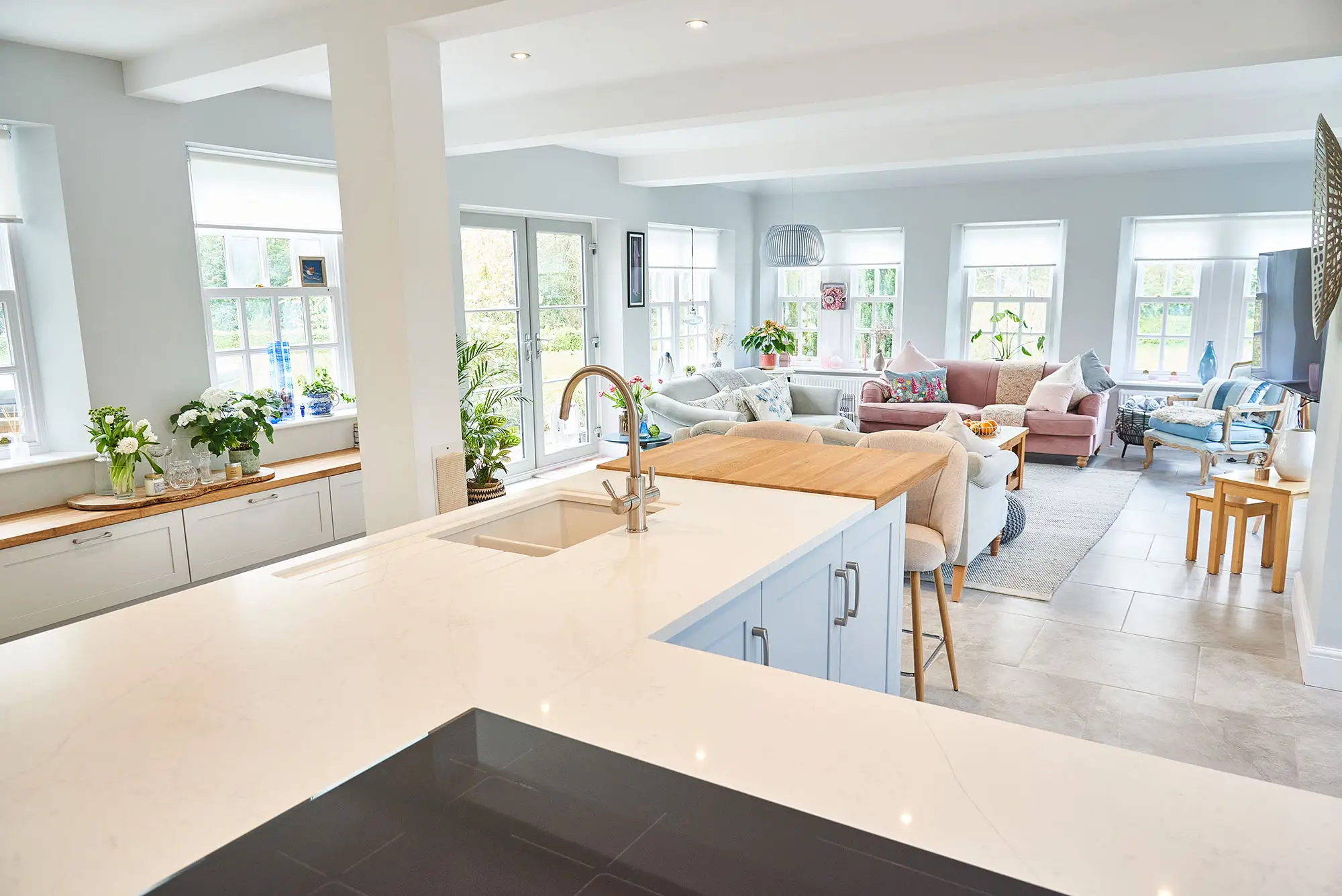 Fitted kitchen in Burgham Park, Felton, Morpeth, Northumberland that we recently carried out