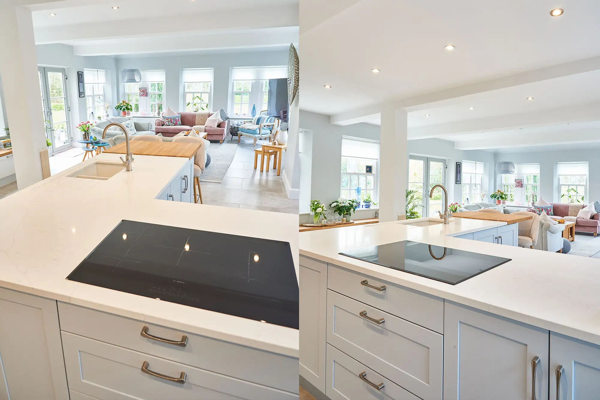 Fitted kitchen in Burgham Park, Felton, Morpeth, Northumberland that we recently carried out