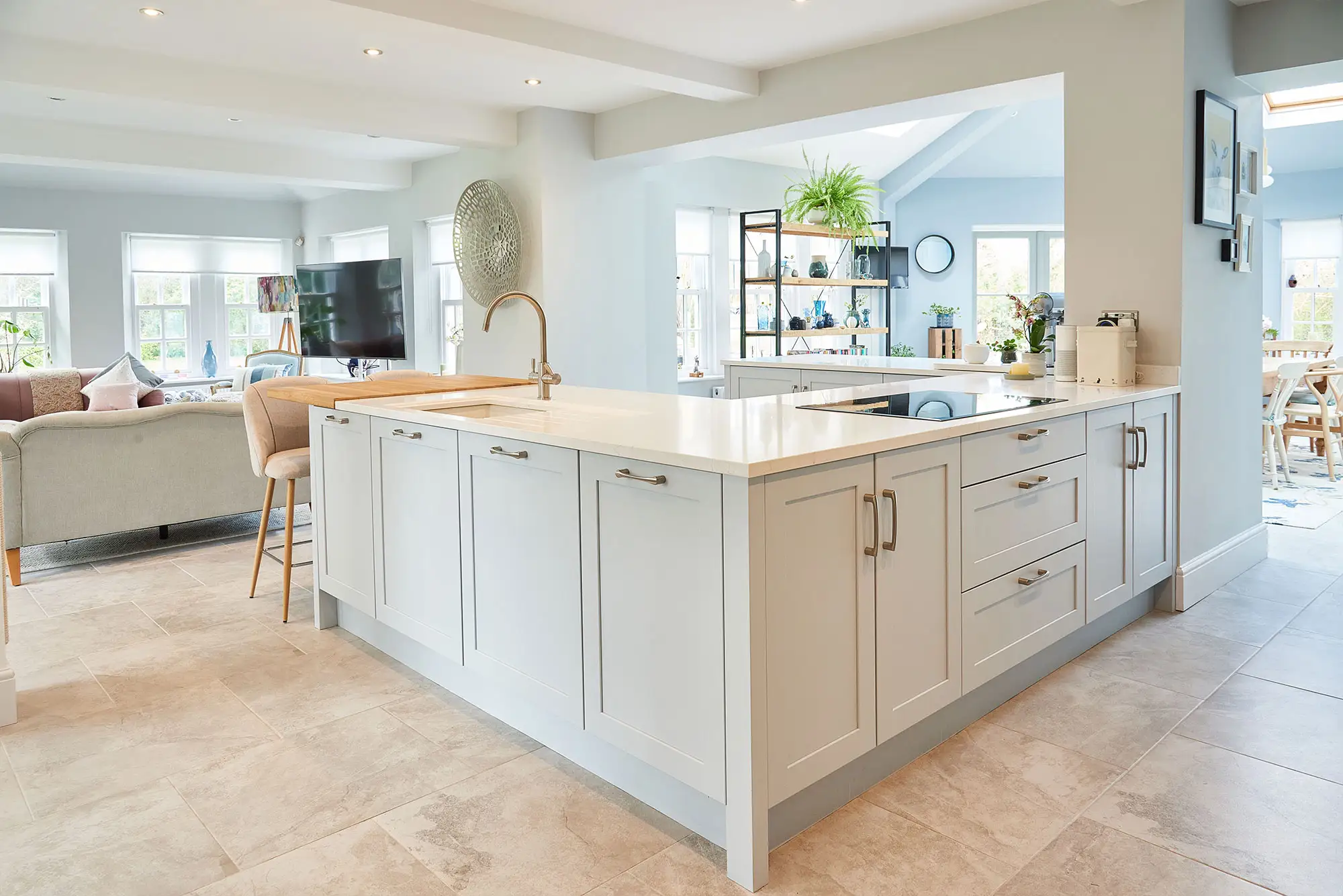 Fitted kitchen in Burgham Park, Felton, Morpeth, Northumberland that we recently carried out