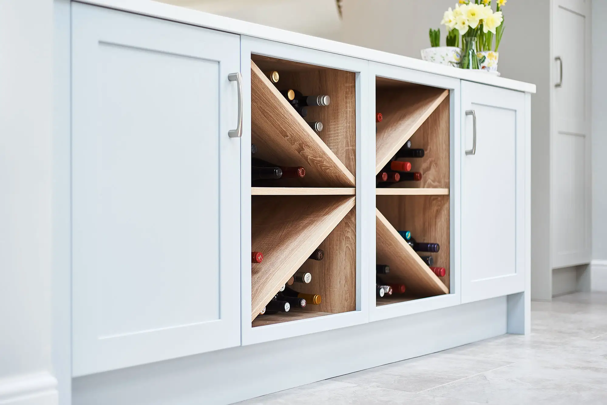 Fitted kitchen in Burgham Park, Felton, Morpeth, Northumberland that we recently carried out