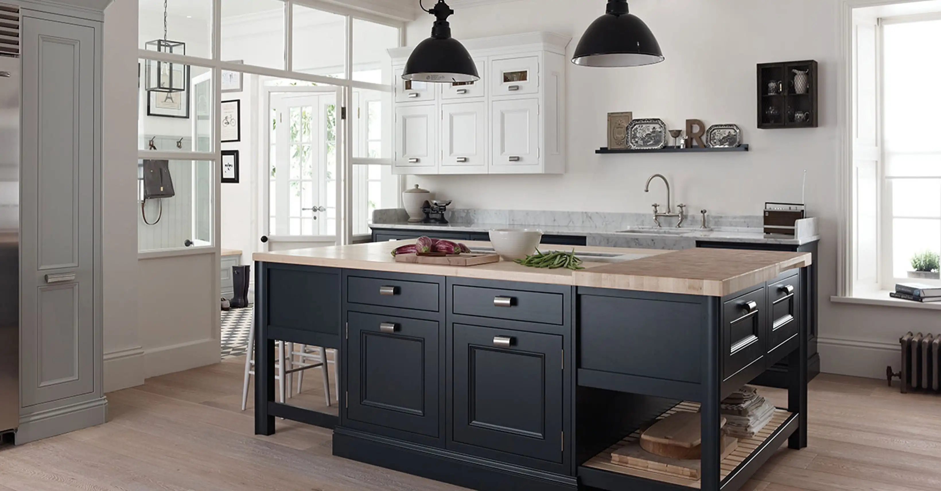 1909 Half Pencil & Scalloped - Newcastle Kitchen Ranges