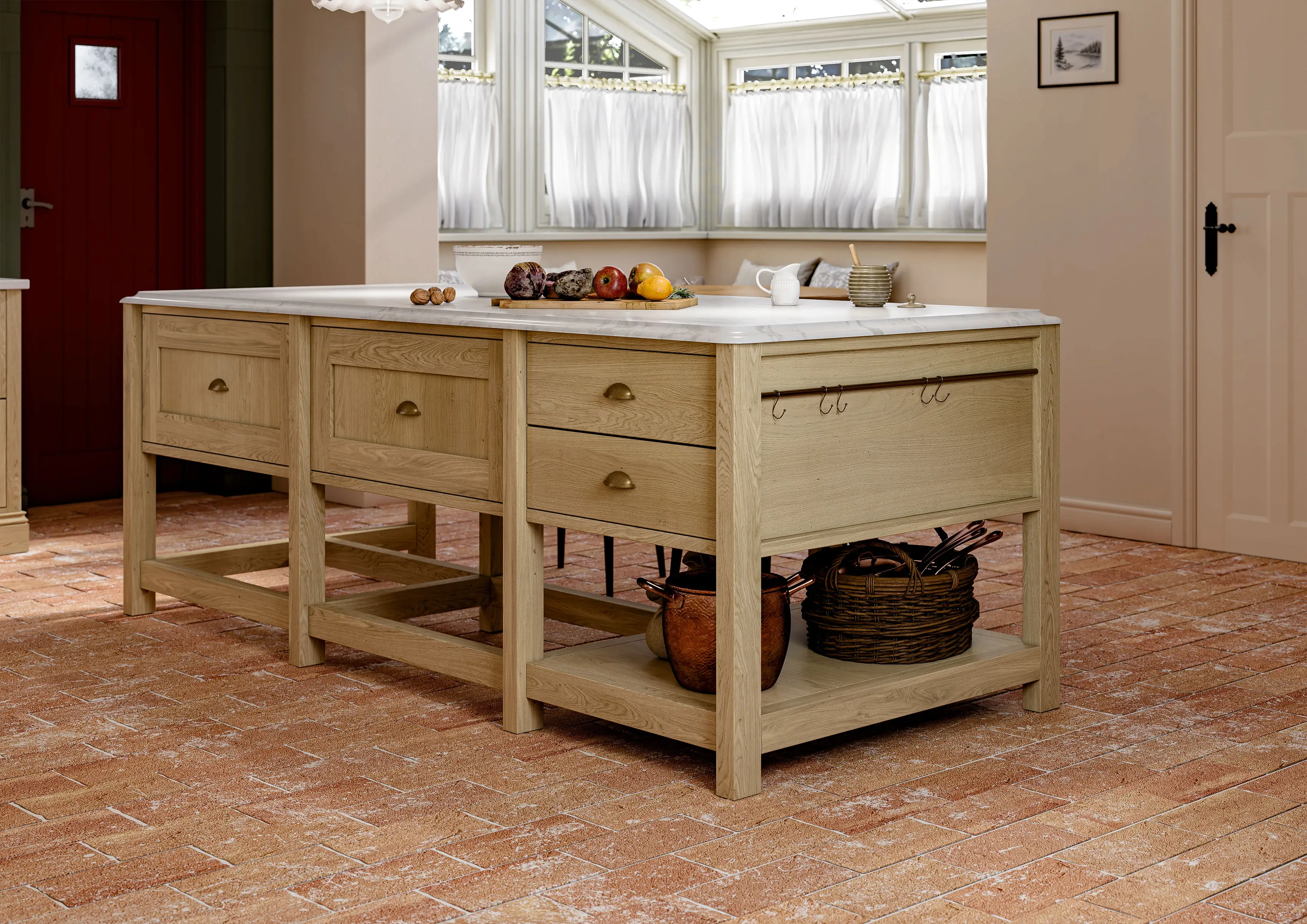 Mornington Shaker Oak - Newcastle Kitchen Ranges