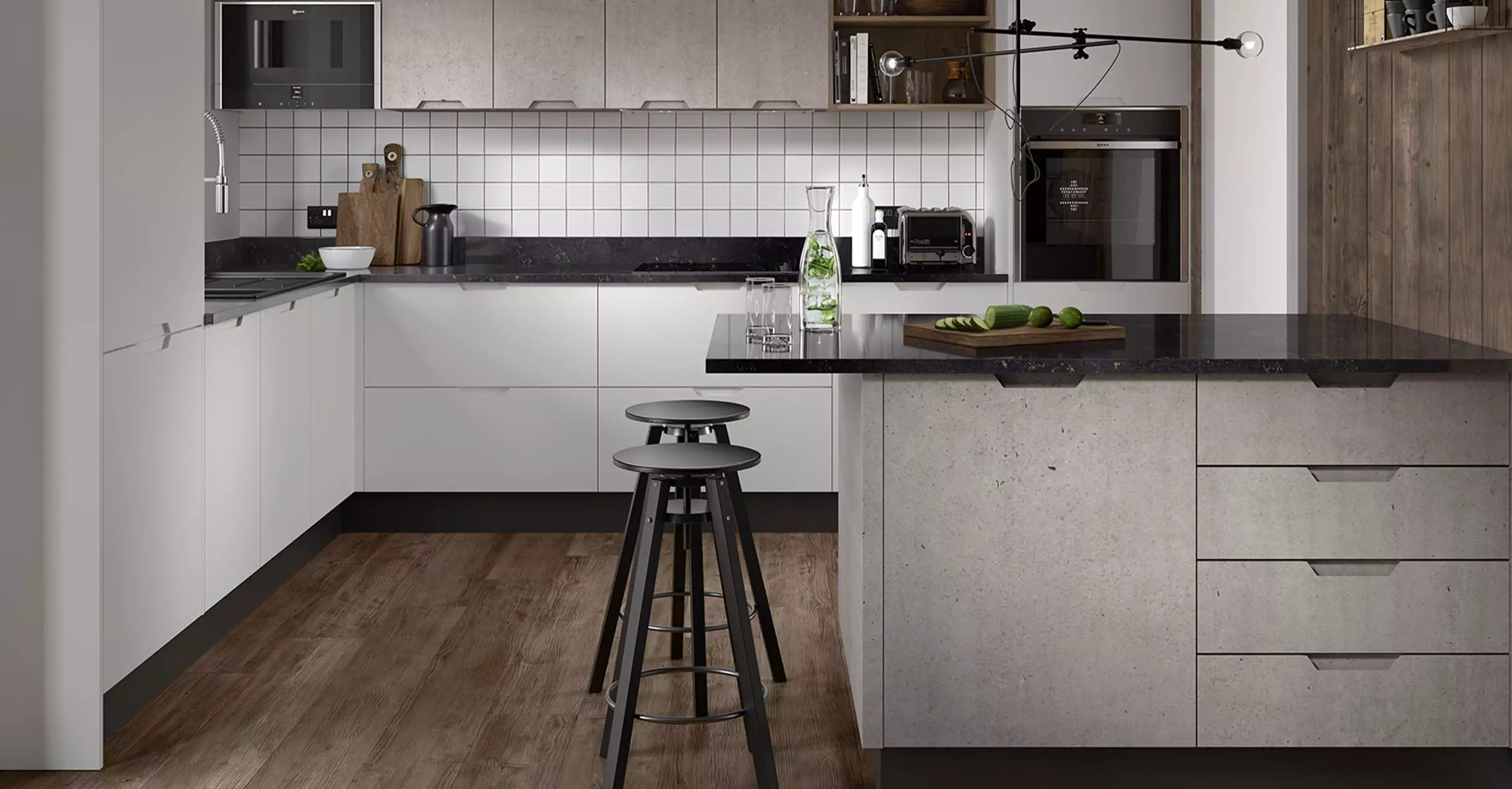 Stanhope Handleless - Newcastle Kitchen Ranges